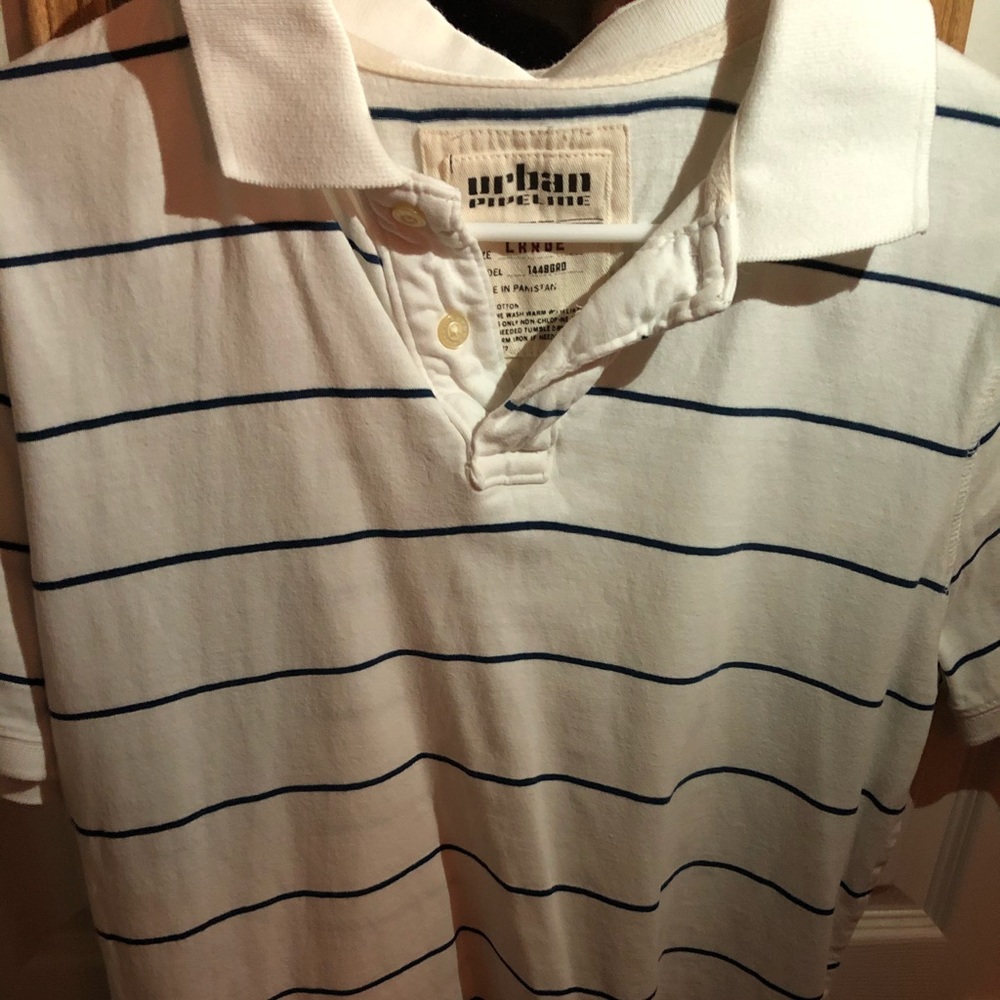 Striped polo